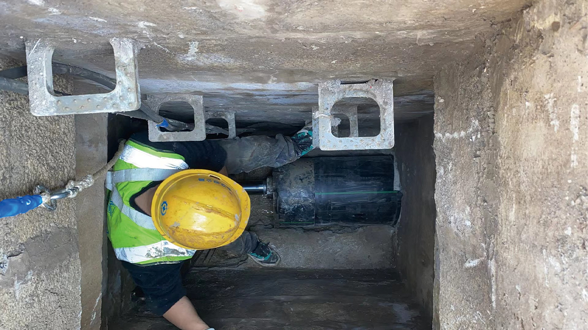 黄岛HDPE短管内衬法